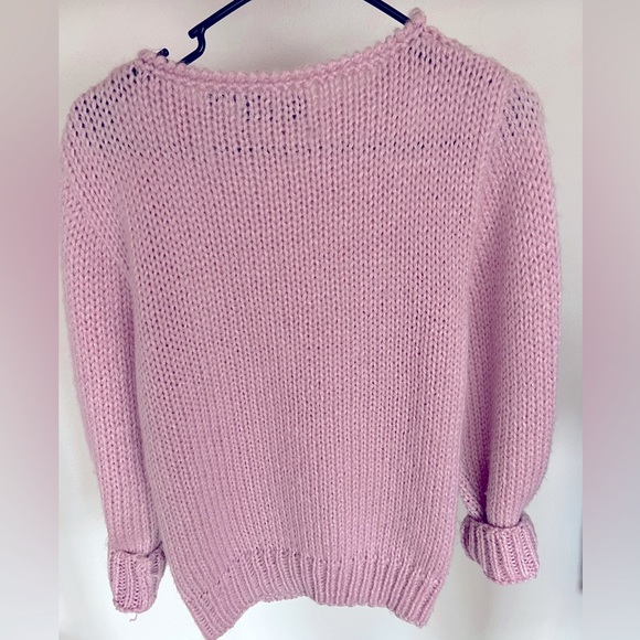 Pink Knit Sweater - Picture 3 of 5